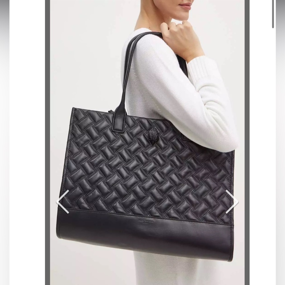 Kurt Geiger Kensington drench square tote